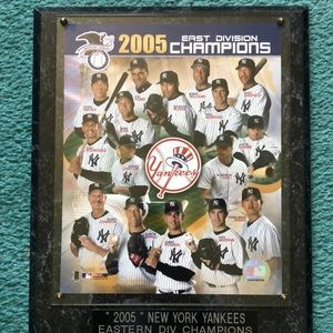 2005 East division champions plaque